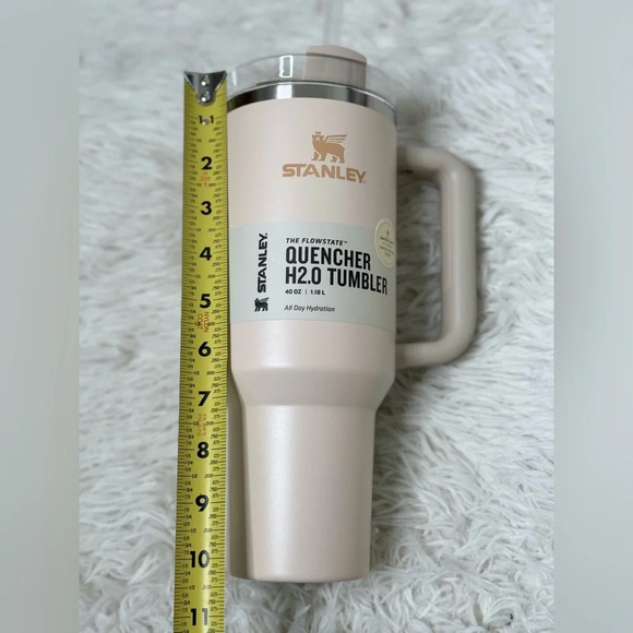 Stanley Tumbler 40oz Stainless Steel Hearth & Hand with Magnolia Best Beige - Picture 11 of 16